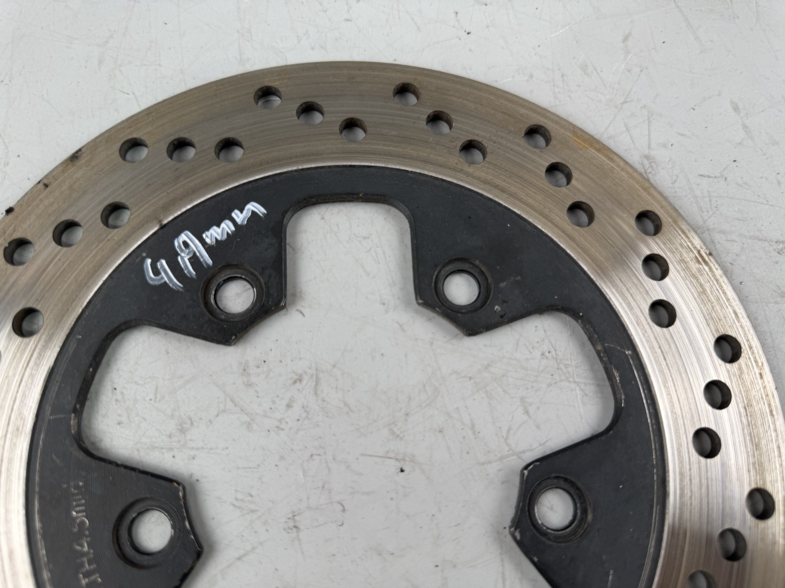 Suzuki SV650 S AV Bremsscheibe Brakedisc Bremse hinten 4,9mm