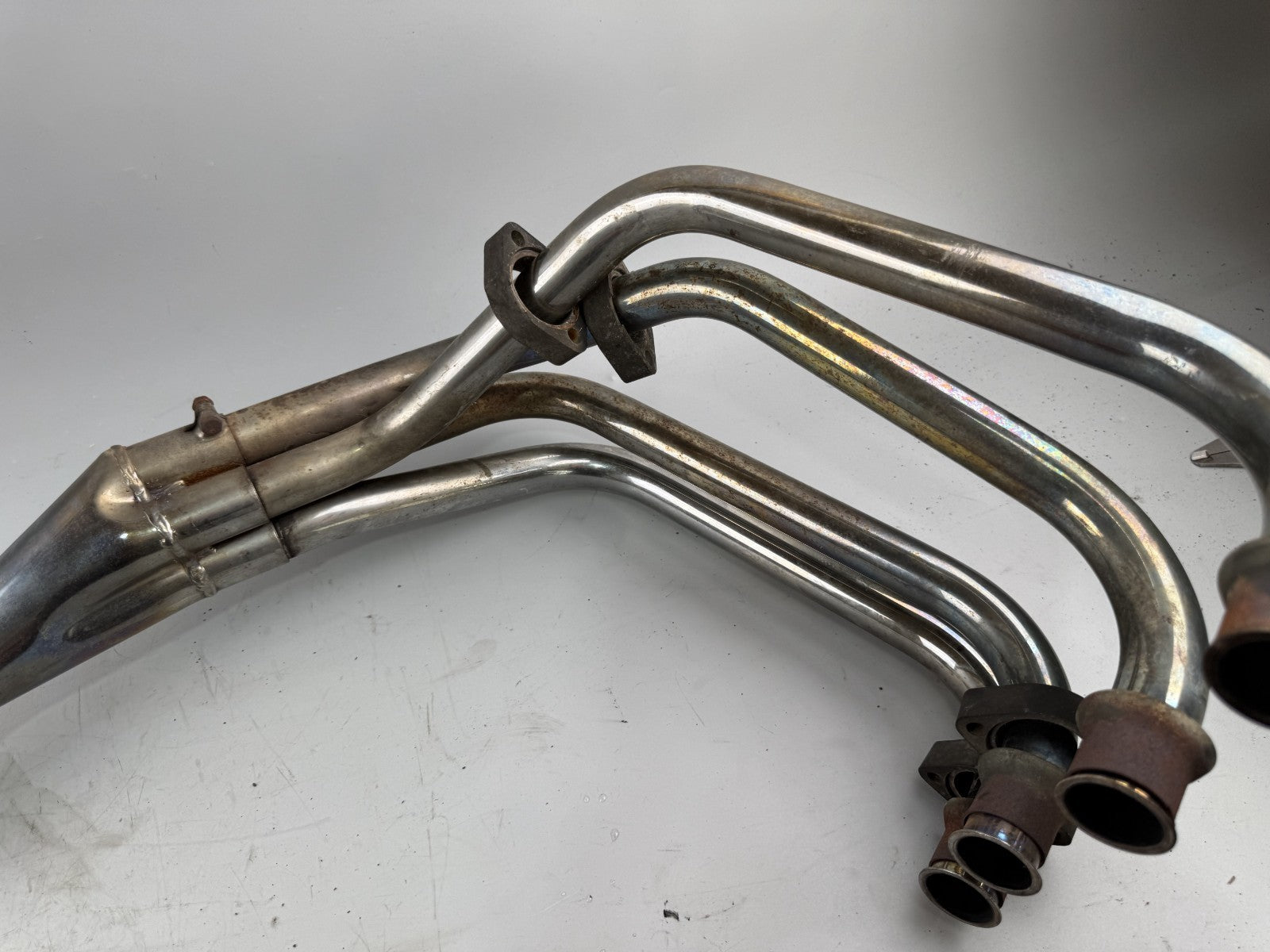 Kawasaki Z 750 GT KZ750P Auspuffanlage Exhaust Krümmer Endtopf Motad