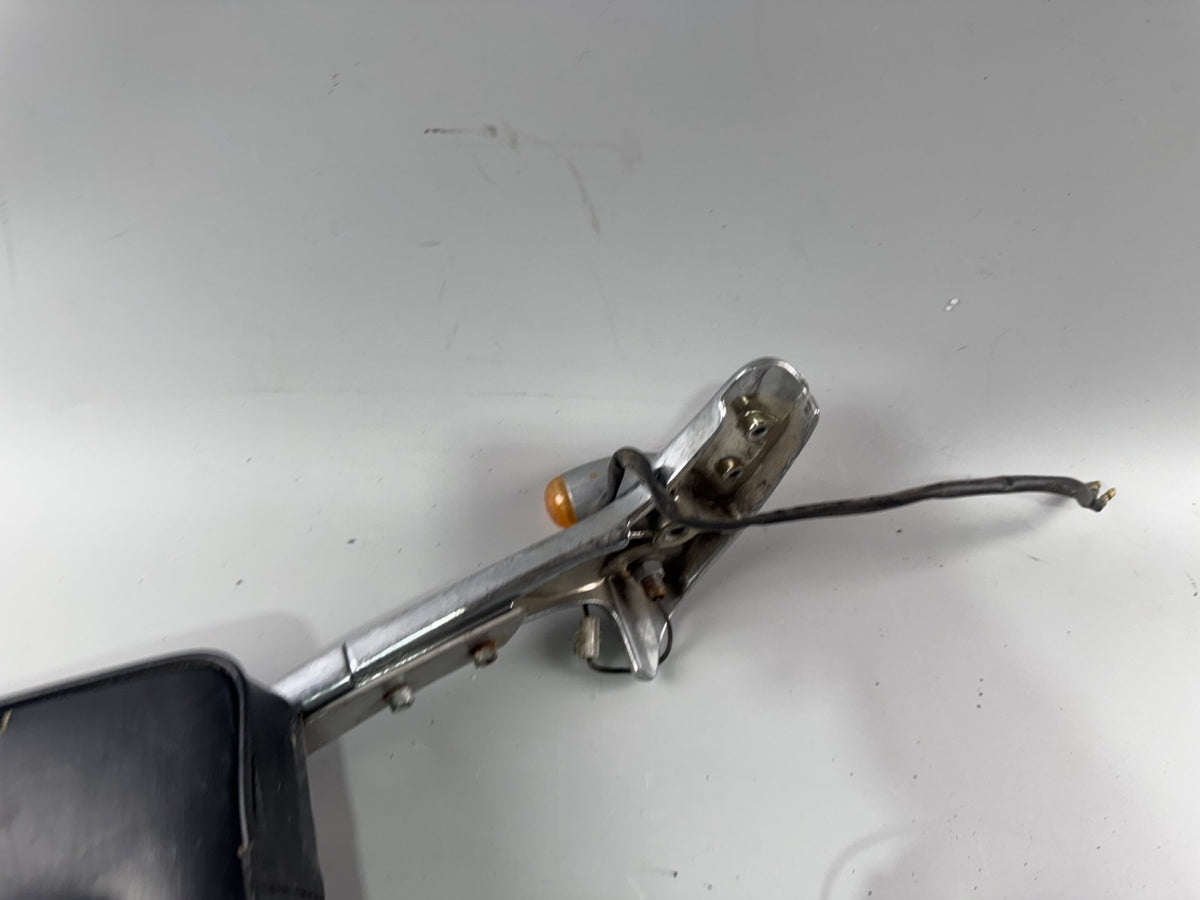 Yamaha XV1100 Virago 3LP Sissybar Rückenlehne Halterung Spoiler Leder Sitz