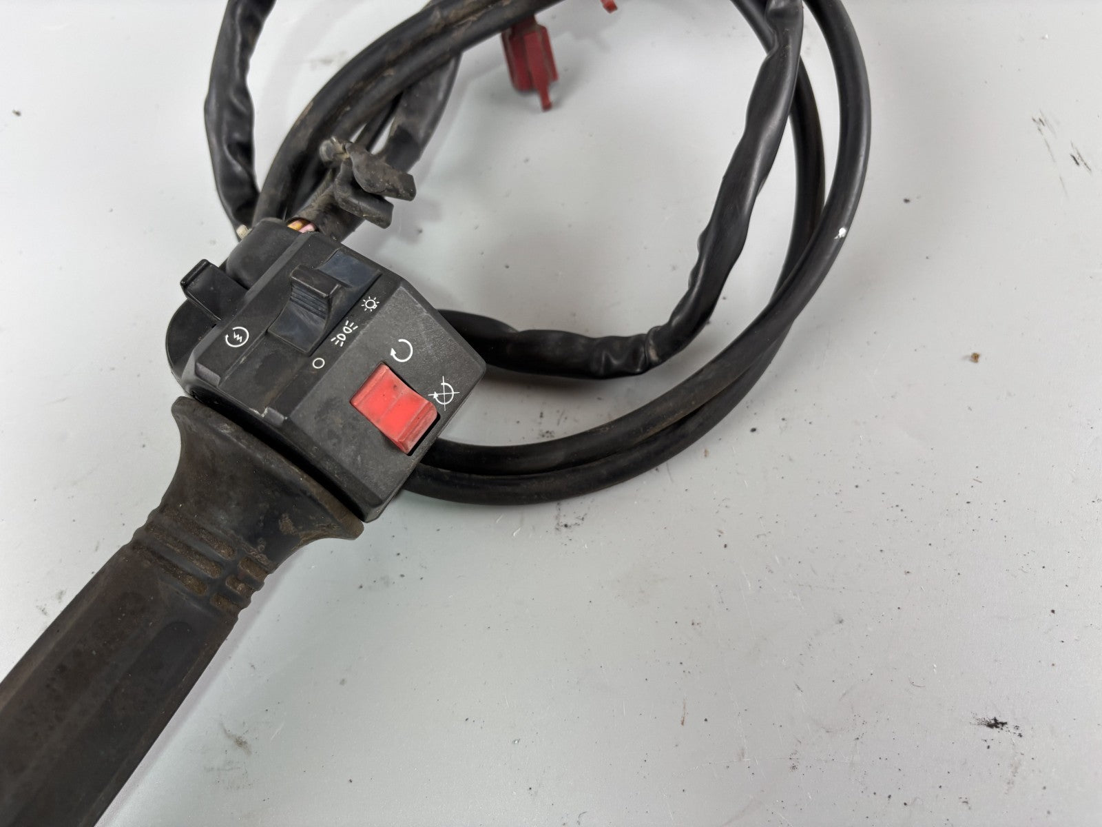 Kawasaki BN125A EL125 Eliminator Lenkerarmatur Lenkerschalter rechts Gasgriff