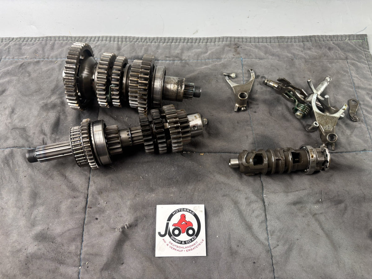 Kawasaki ZRX1100 ZRT10C Getriebe Gearbox Schaltklauen Schaltwalze