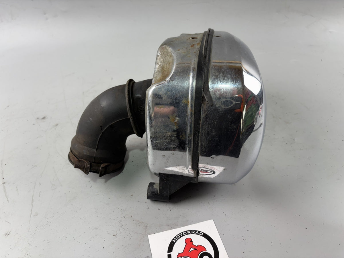 Yamaha XV700 Virago 56E Chromedeckel Abdeckung Cover Luftfilterkasten Airbox