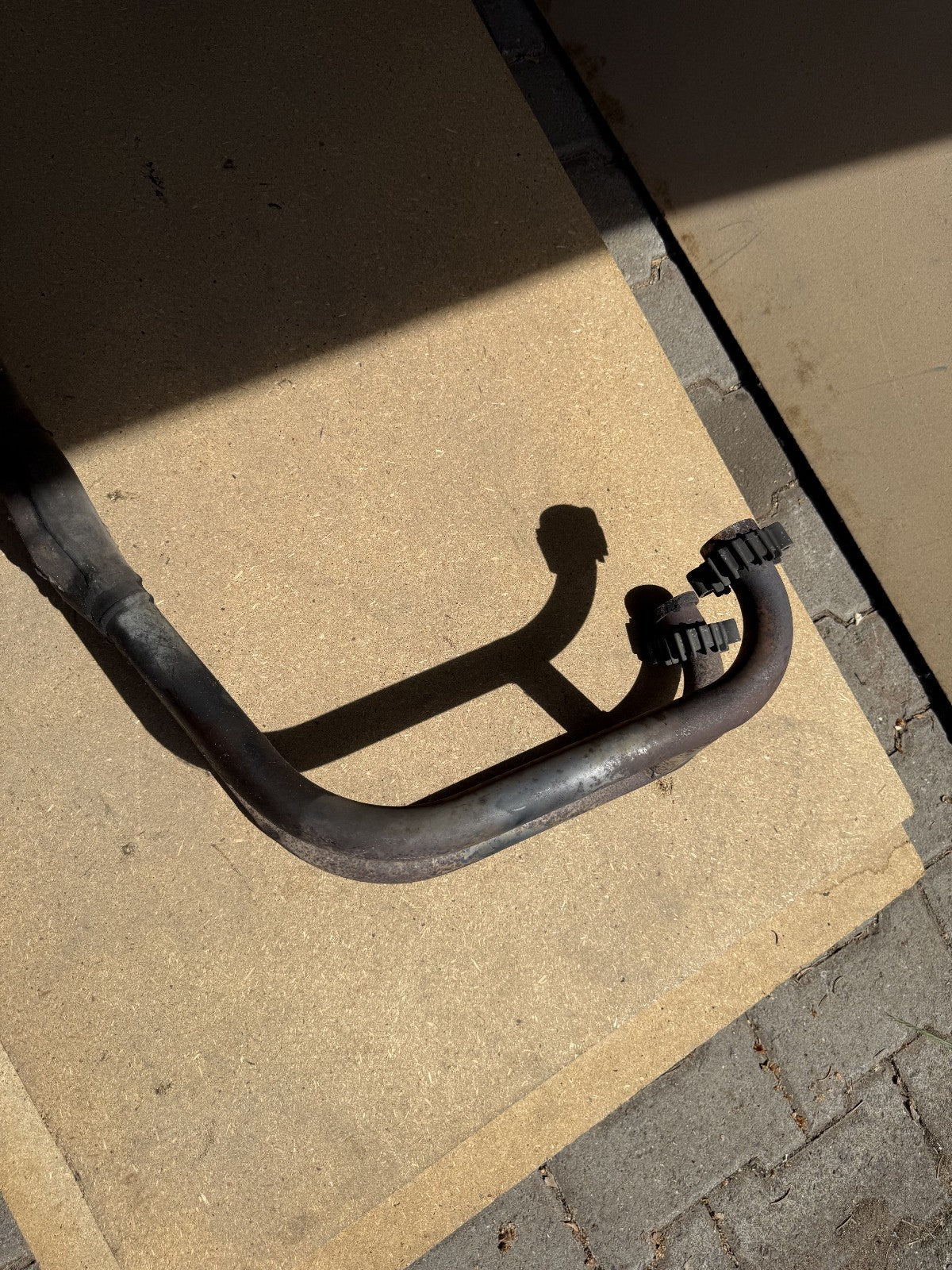 Suzuki GS500E GM51B Auspuffanlage Exhaust Krümmer Endtopf Schalldämpfer