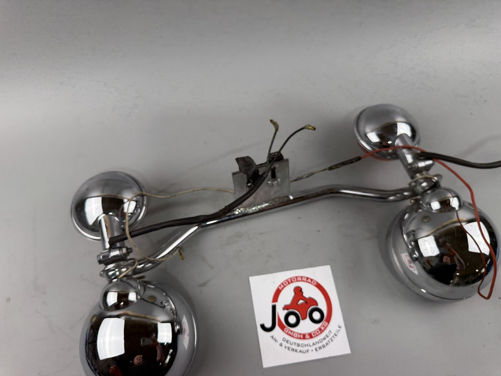 Yamaha XV535 3BR 2YL Virago Zusatz Scheinwerfer front Maske Blinker vorne Geweih