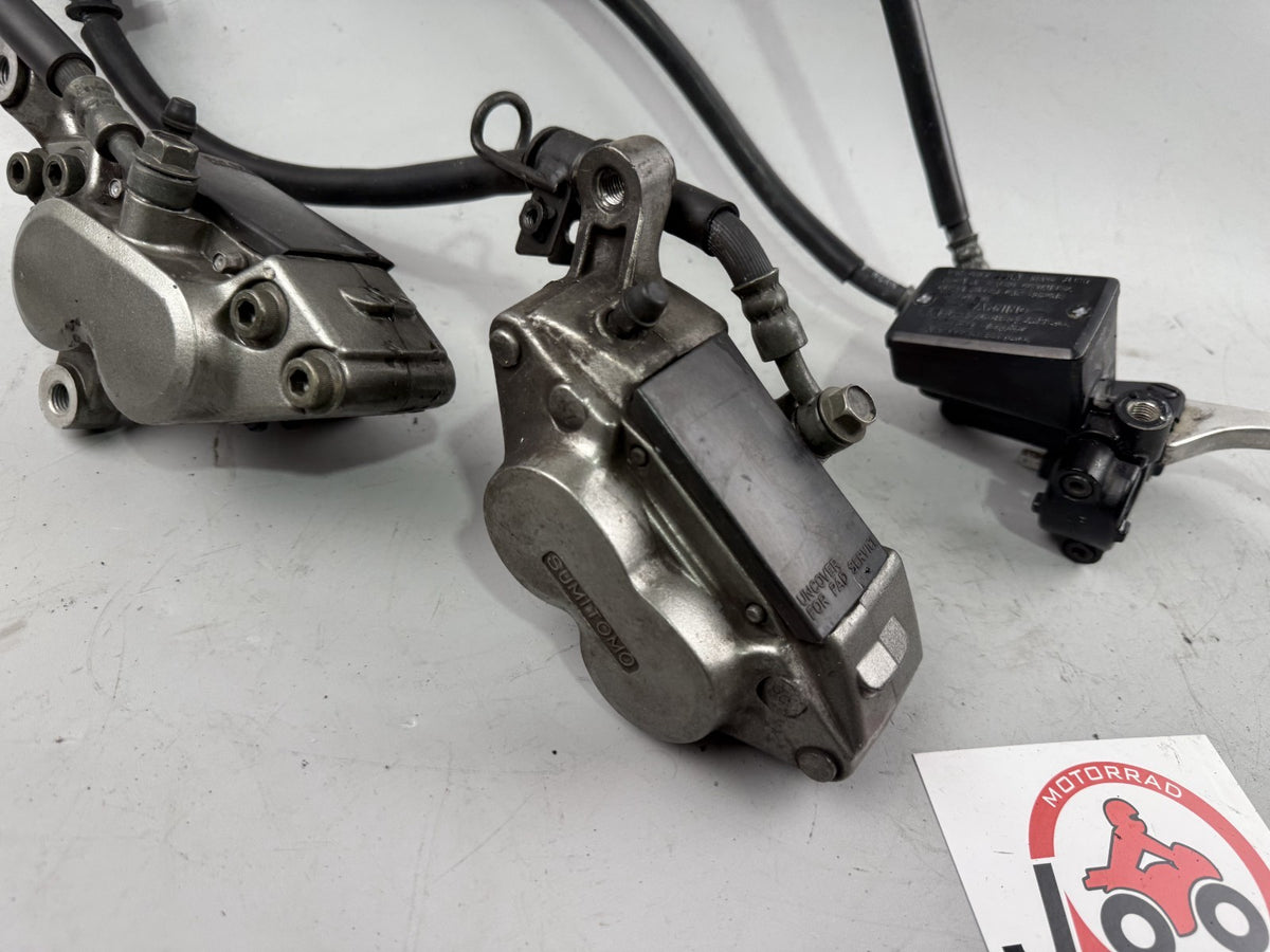 Yamaha XJR 1200 4PU Bremsanlage Brake Bremse Sattel Pumpe front vorne