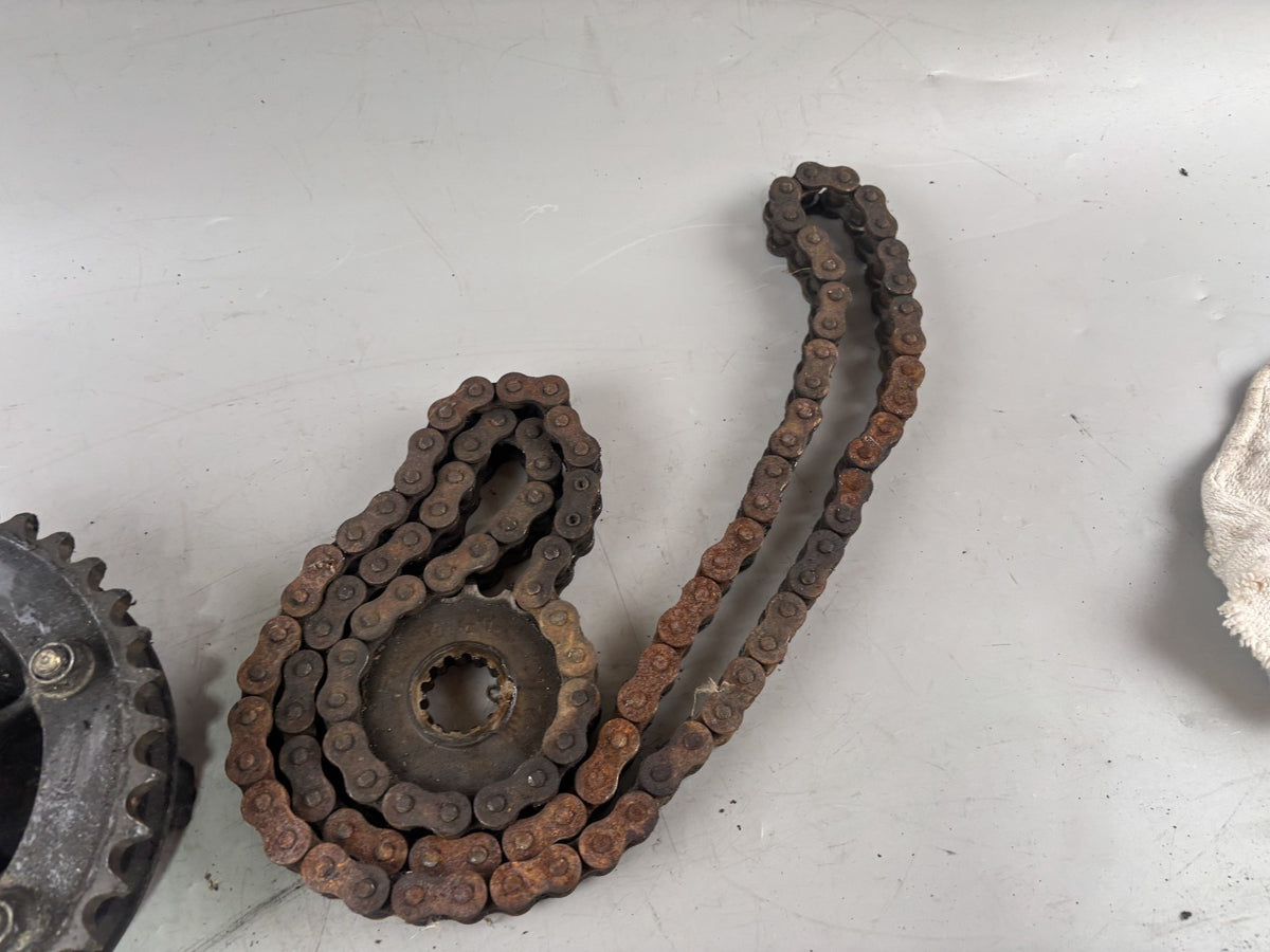 Yamaha FJ1200 3CW 3YA Kettensatz Kettenkit Ritzel Kettenradträger Chain