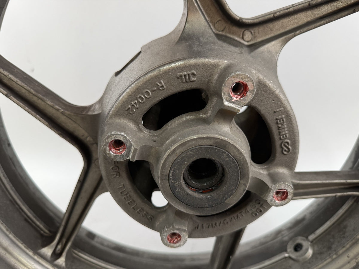 Kawasaki ER6F EX650A Hinterradfelge Rim back hinten Rad