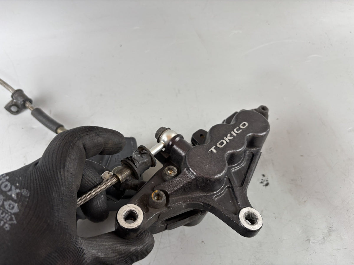 Suzuki GSX-R 1100 W GU75C Bremsanlage Bremse Brake Sattel Pumpe hinten back