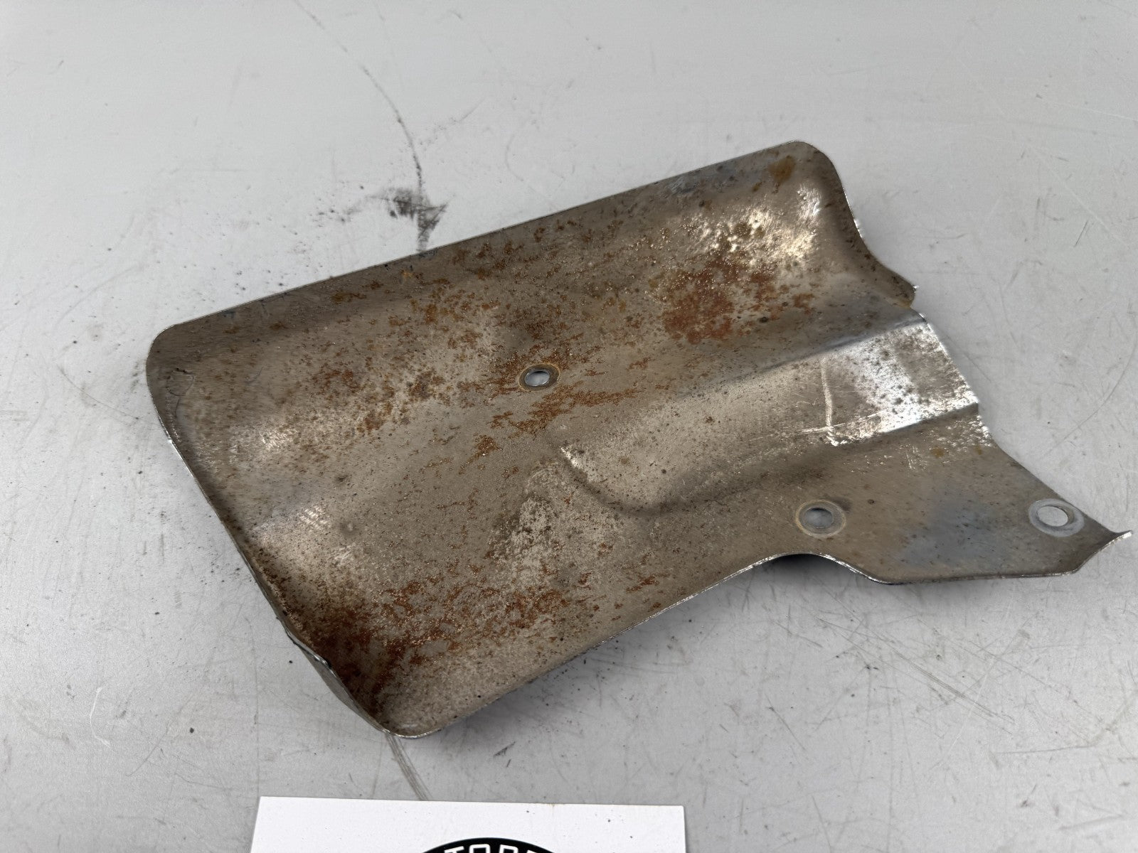 Honda VFR750 F RC36/1 Hitzeschutz Fußrastenanlage Abdeckung Krümmer Exhaust