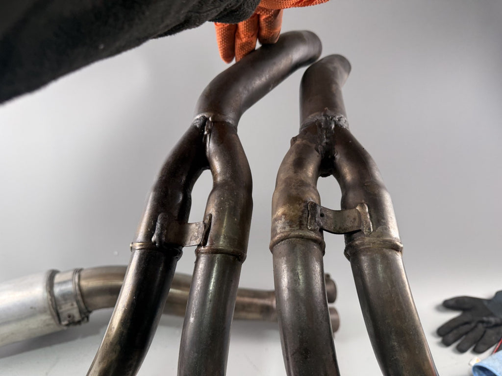 Suzuki GSX - R 1100 GV73C Krümmer Downpipe Manifold Exhaust Auspuff