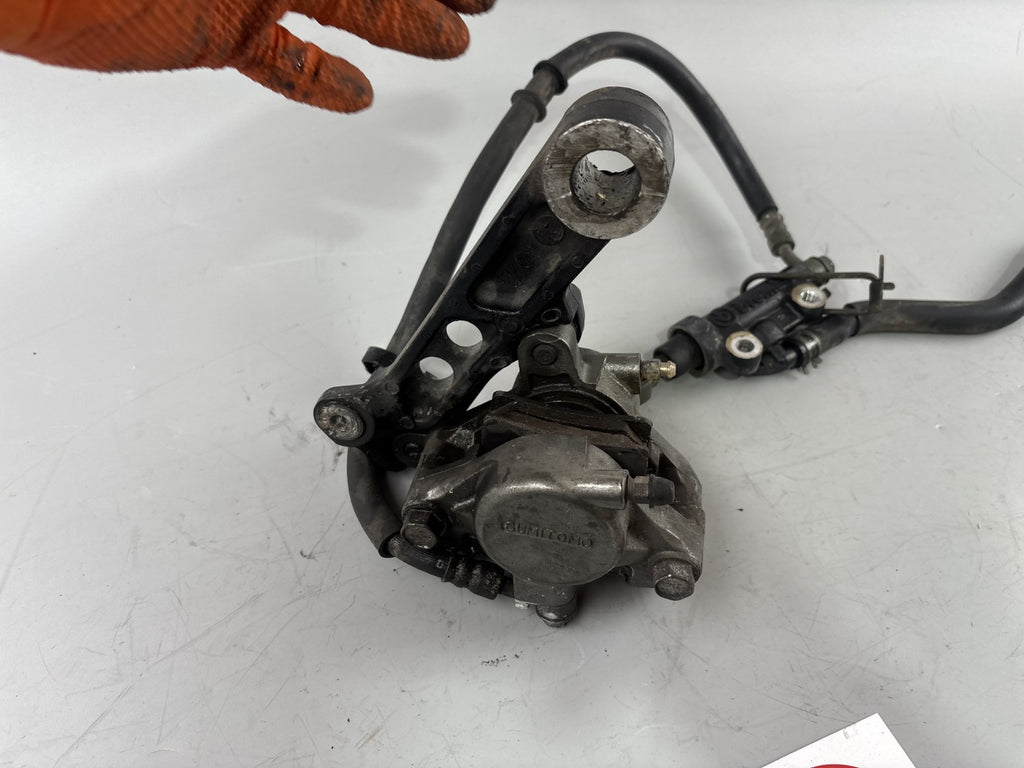 Yamaha XJR1300 RP02 Bremsanlage Brake Bremse Sattel Hinten back Pumpe