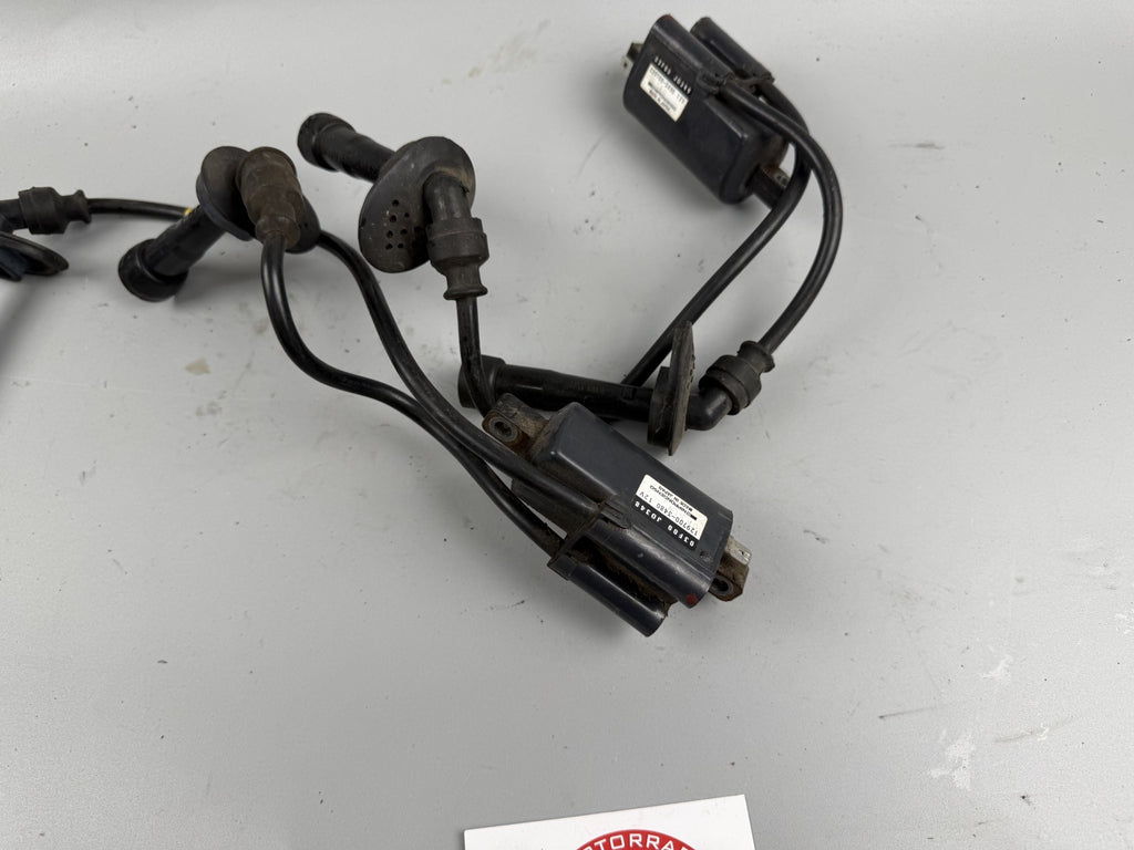 Suzuki GSX 750 AE Inazuma Zündspulen zündstecker Ignition Zündkabel Motor