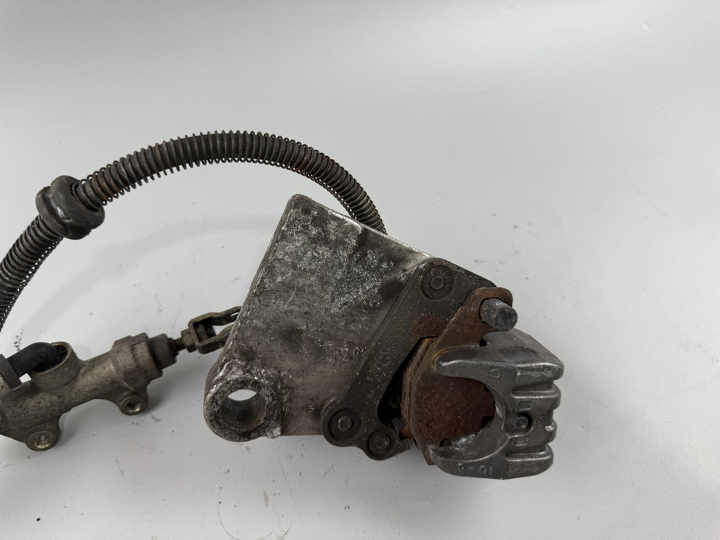 Kawasaki ZX-6R ZX600F Bremsanlage Brake Bremse hinten back Sattel Pumpe