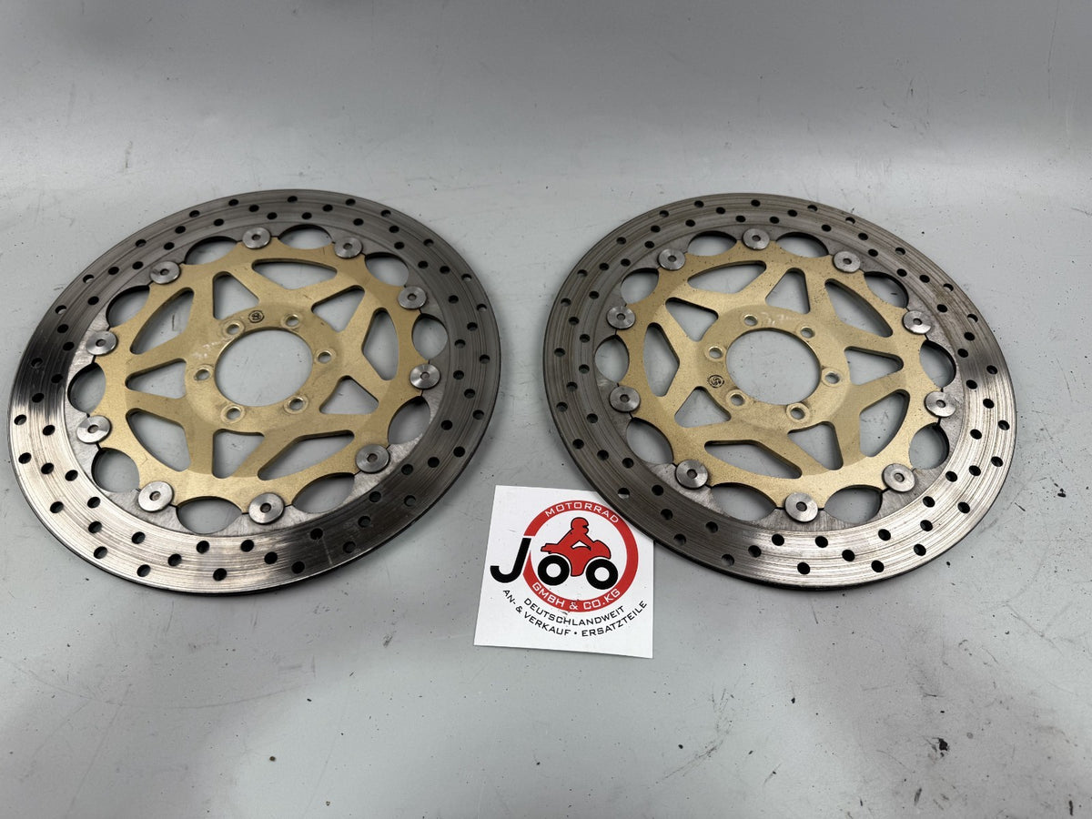 Yamaha XJR 1200 4PU Bremsscheibe Bremsscheiben Brakedisc vorne front 3,7mm