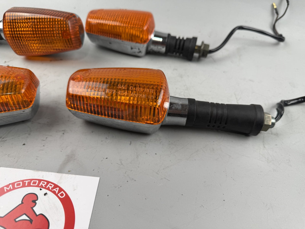 Yamaha XJR 1200 4PU Blinker Turn Signal Paar vorne front Blinkerset hinten back