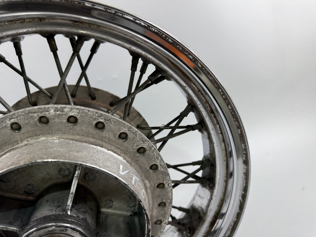 Yamaha XV535 3BR 2YL Virago Hinterradfelge Felge Rim Rad Speichen hinten back