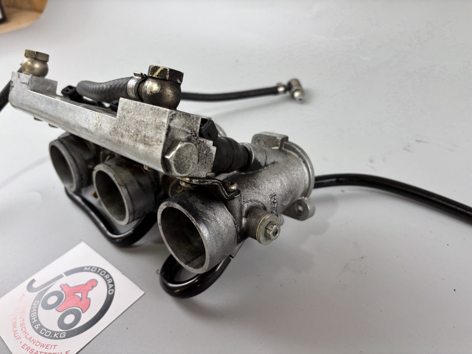 Triumph Daytona 955 T 595 Einspritzanlage Drosselklappen Drosseleinheit Fuel