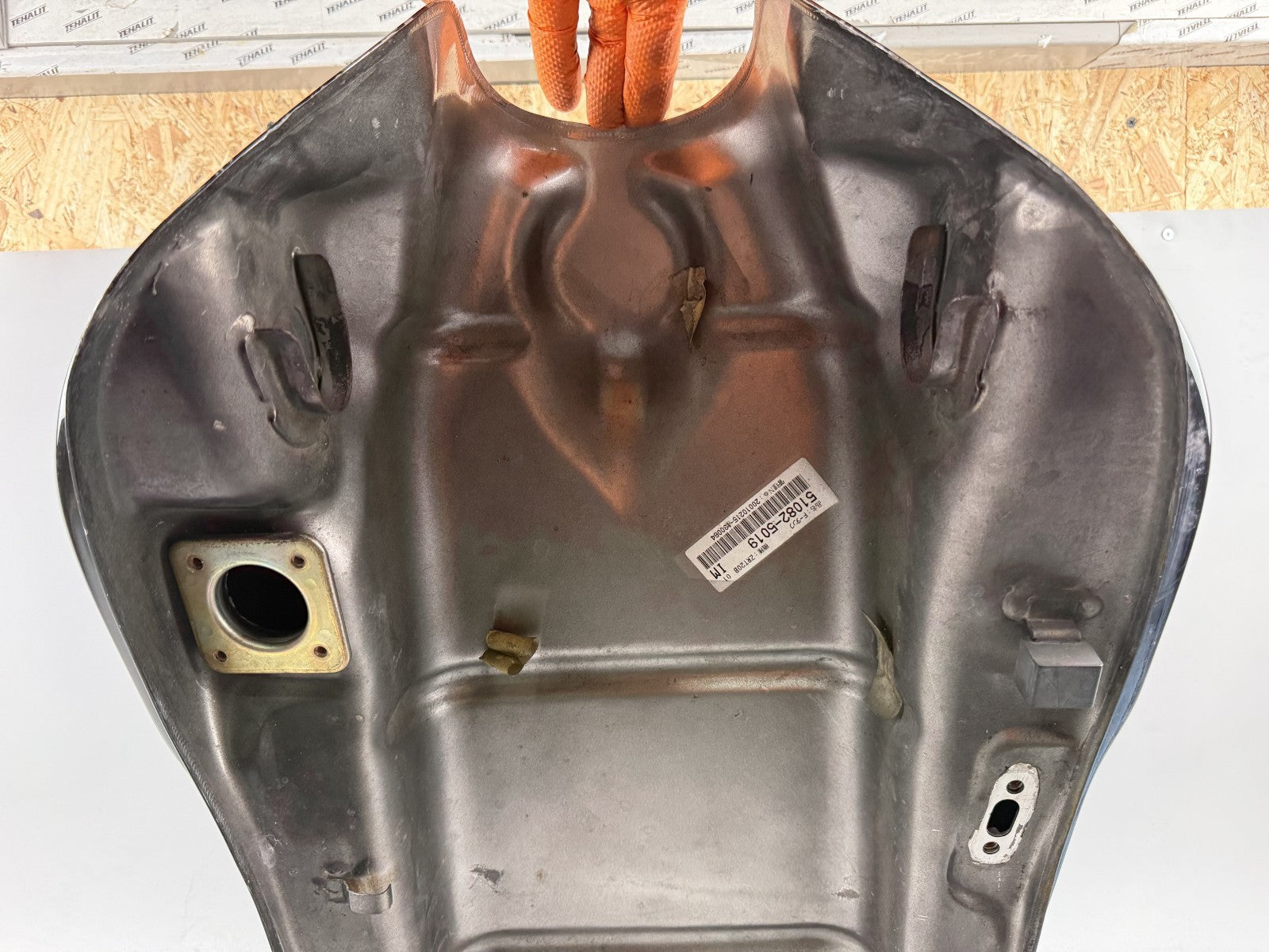 Kawasaki ZRX 1200 S Tank Treibstoff Kraftstoff Fuel Gas Gasoline