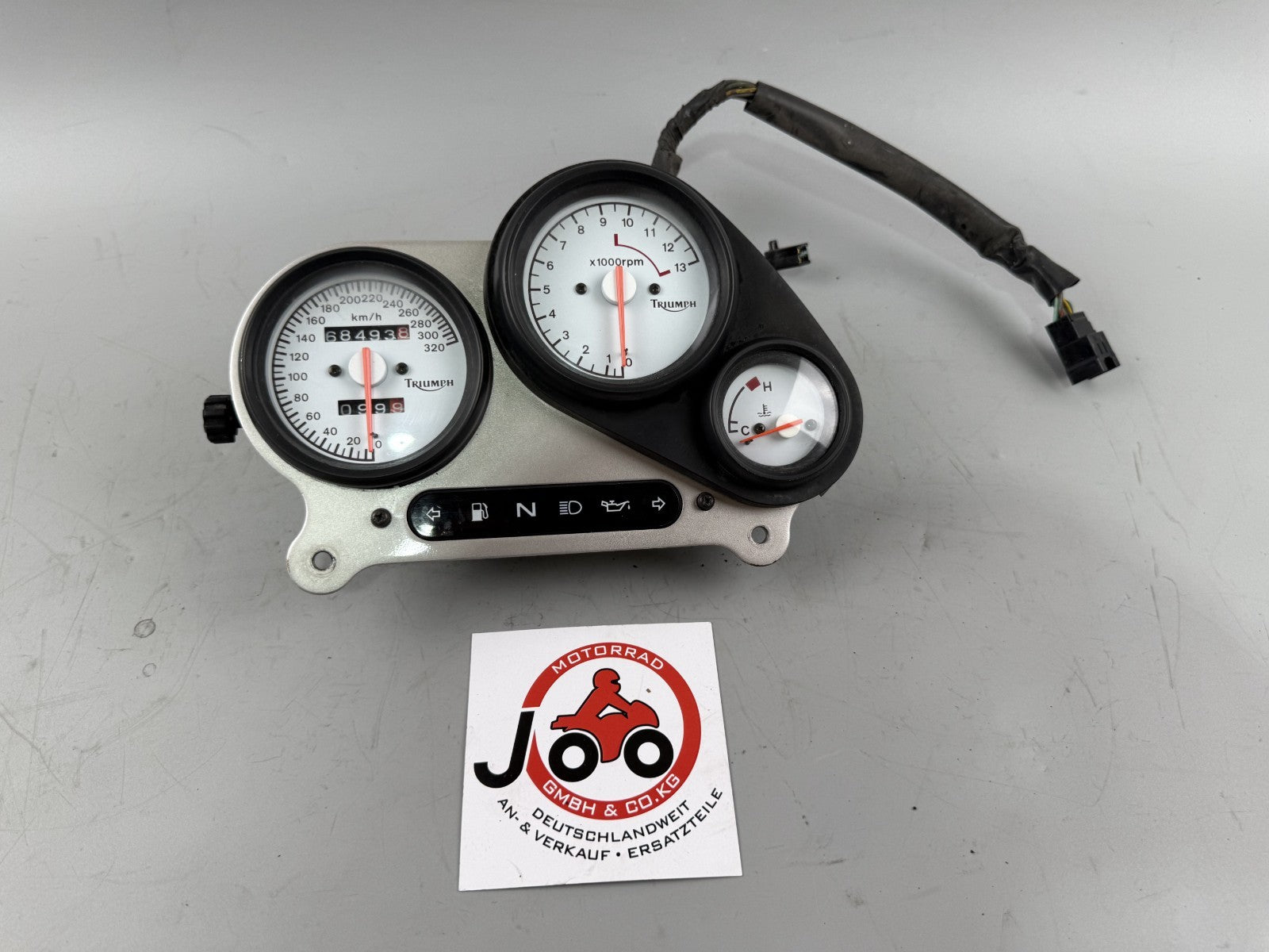 Triumph Daytona 1200 T300D Tacho Speedometer Drehzahlmesser Instrumente Cockpit