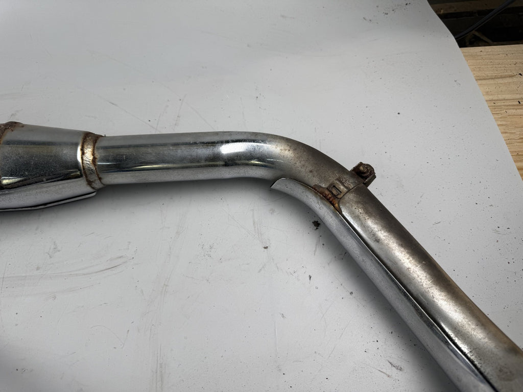 Honda VT600C Shadow Auspuffanlage Auspuff Exhaust Downpipe Schalldämpfer