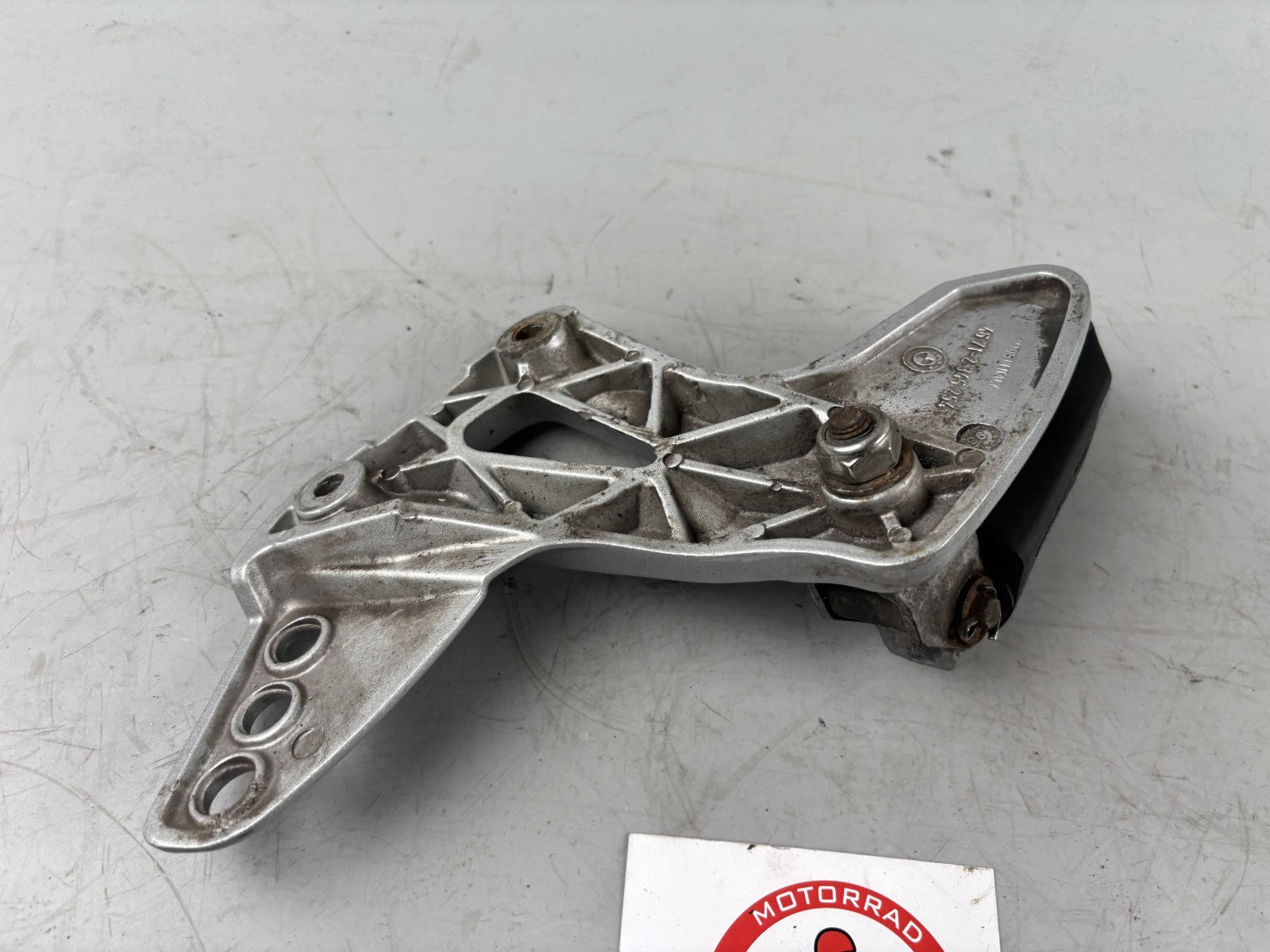 BMW F650 169 Fußraste Hoot Hangers rechts right Soziusfußraste