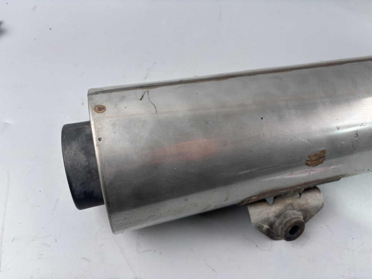 Honda SLR 650 Vigor FX 650 RD09 Exhaust Auspuff Endtopf Schalldämpfer rechts