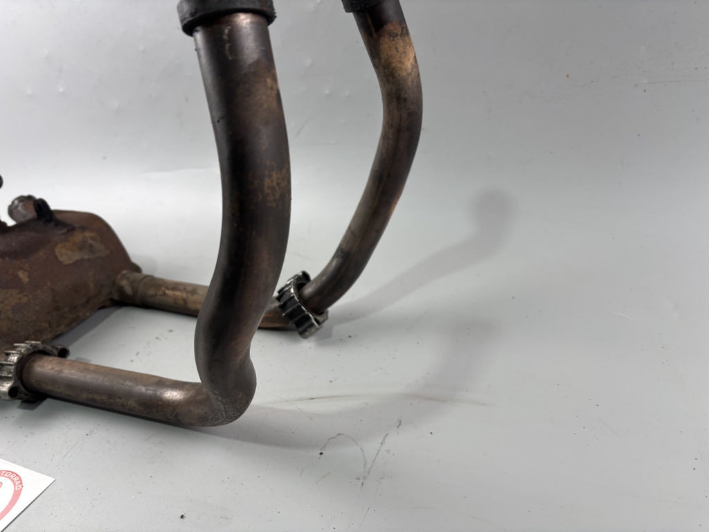 Honda VF 750 F RC15 Krümmer Manifold Exhaust Downpipe Sammler