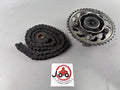 Honda CB 600 F Hornet PC34 Kettensatz Kettenkit Chain Kettenradträger