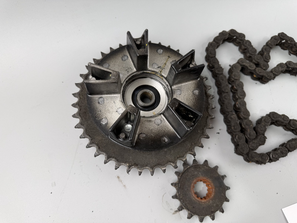 Honda CB500 PC26 Kettensatz Kette Chain Ritzel