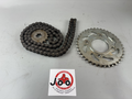 Yamaha XS400 2A2 Kettenkit Kettensatz Chain Kettenrad Ritzel