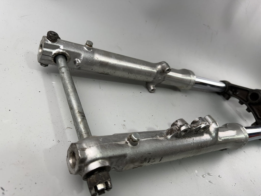 Yamaha XS 400 12E Gabel Standrohr Tauchrohr Federung Federbein Fork Absorber