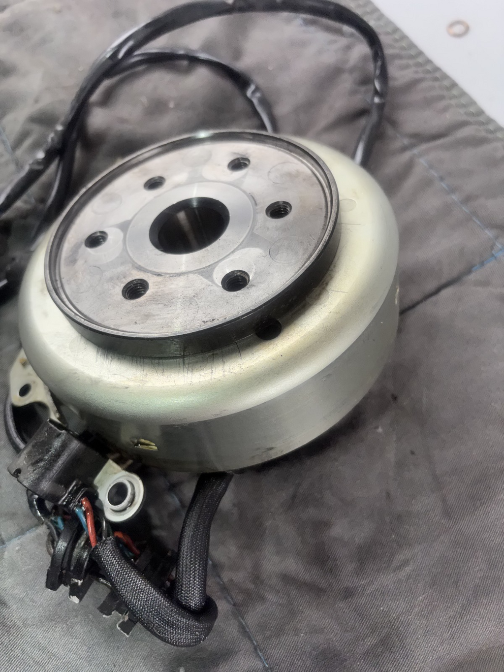 Yamaha XV535 3BR 2YL Polrad Lichtmaschine Generator Stator Magnet Engine Motor