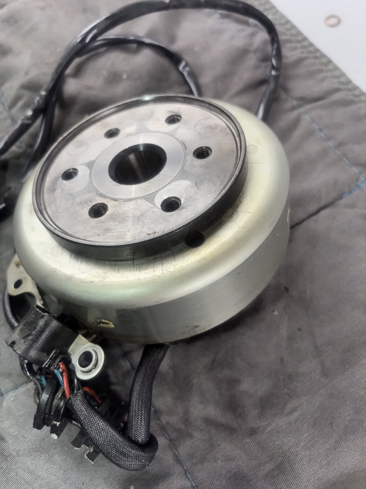 Yamaha XV535 3BR 2YL Polrad Lichtmaschine Generator Stator Magnet Engine Motor