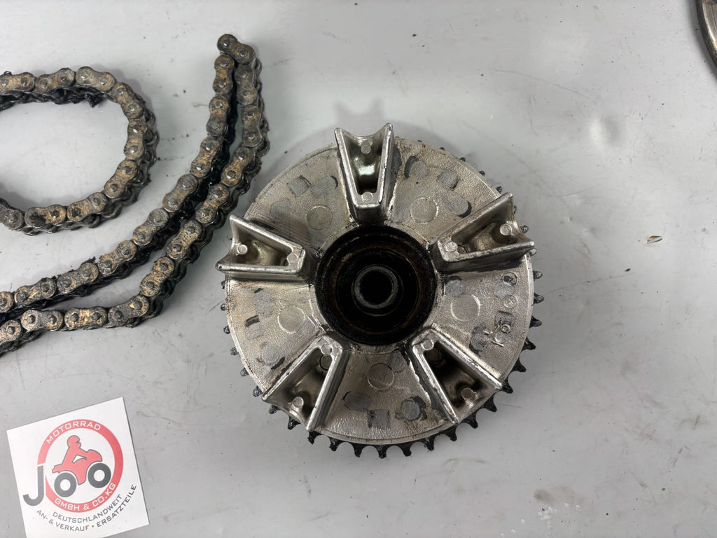 Honda CBR 1000F SC24 Kettenkit Kettensatz Chain Kettenradträger