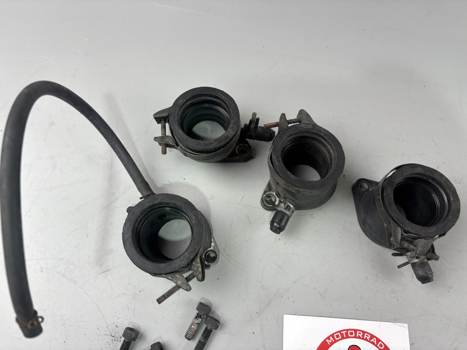 Yamaha XJ900 F 4BB Ansaugstutzen Motor Engine Gummis Ansaugung Rubber