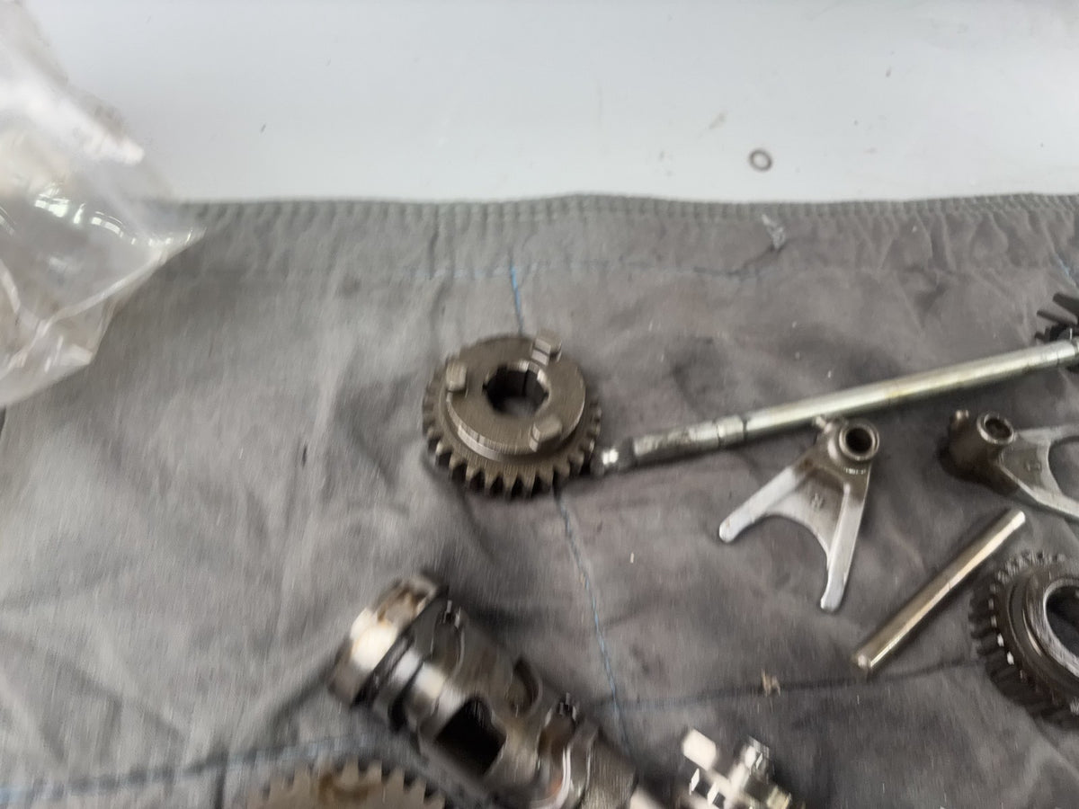 Yamaha XV535 3BR 2YL Getriebe Schaltwalze Schaltklauen Gearbox Motor Engine