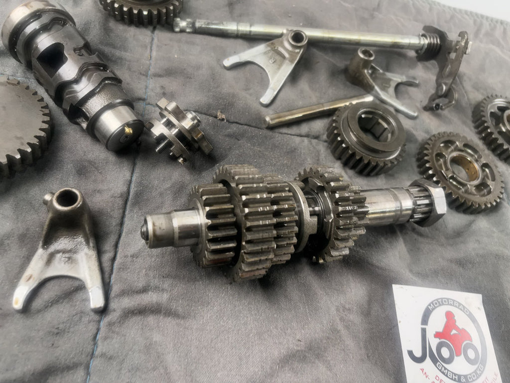 Yamaha XV535 3BR 2YL Getriebe Schaltwalze Schaltklauen Gearbox Motor Engine