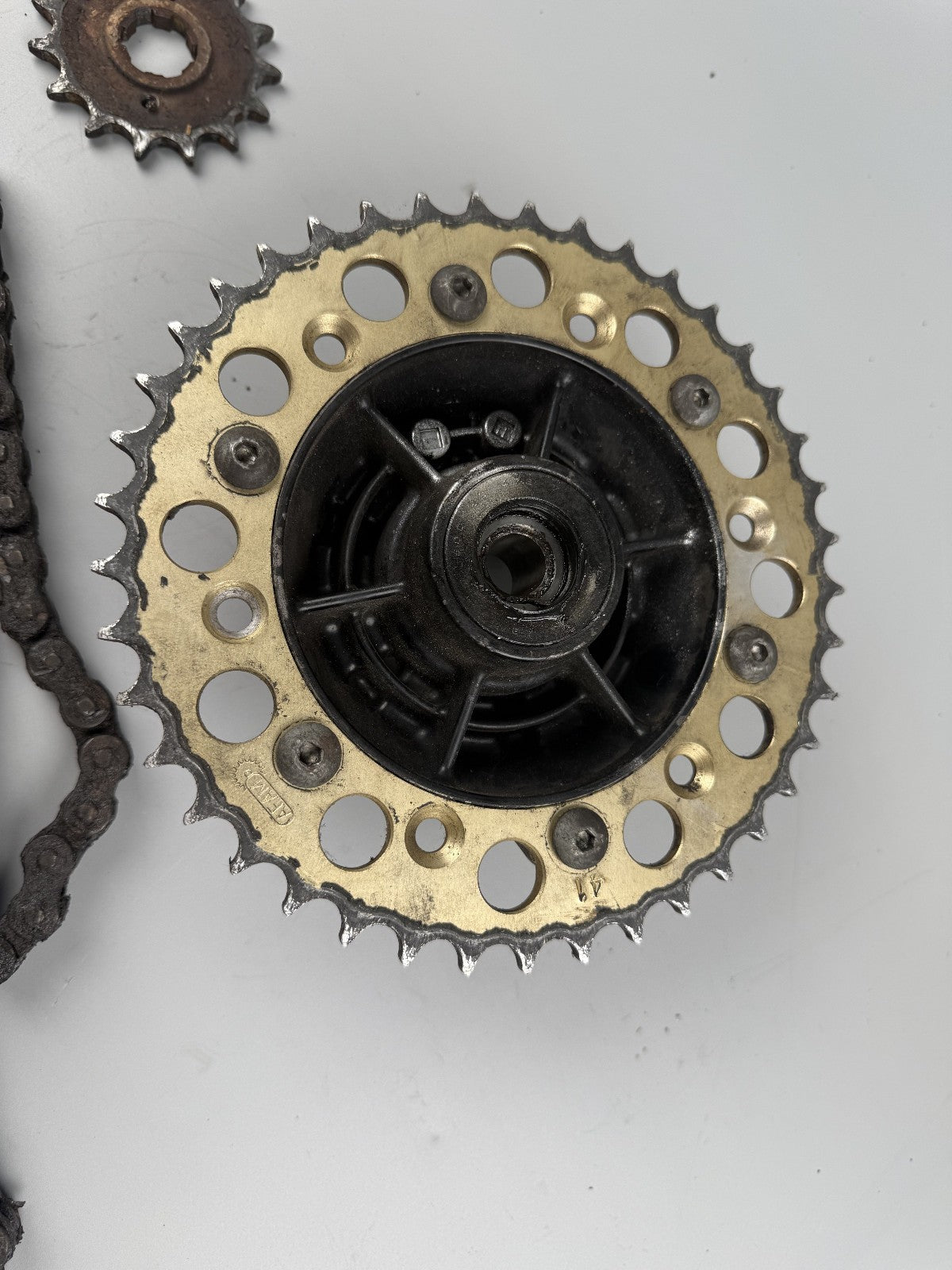Honda XL600R PD03 Kettensatz Kette Chain Ritzel Kettenrad