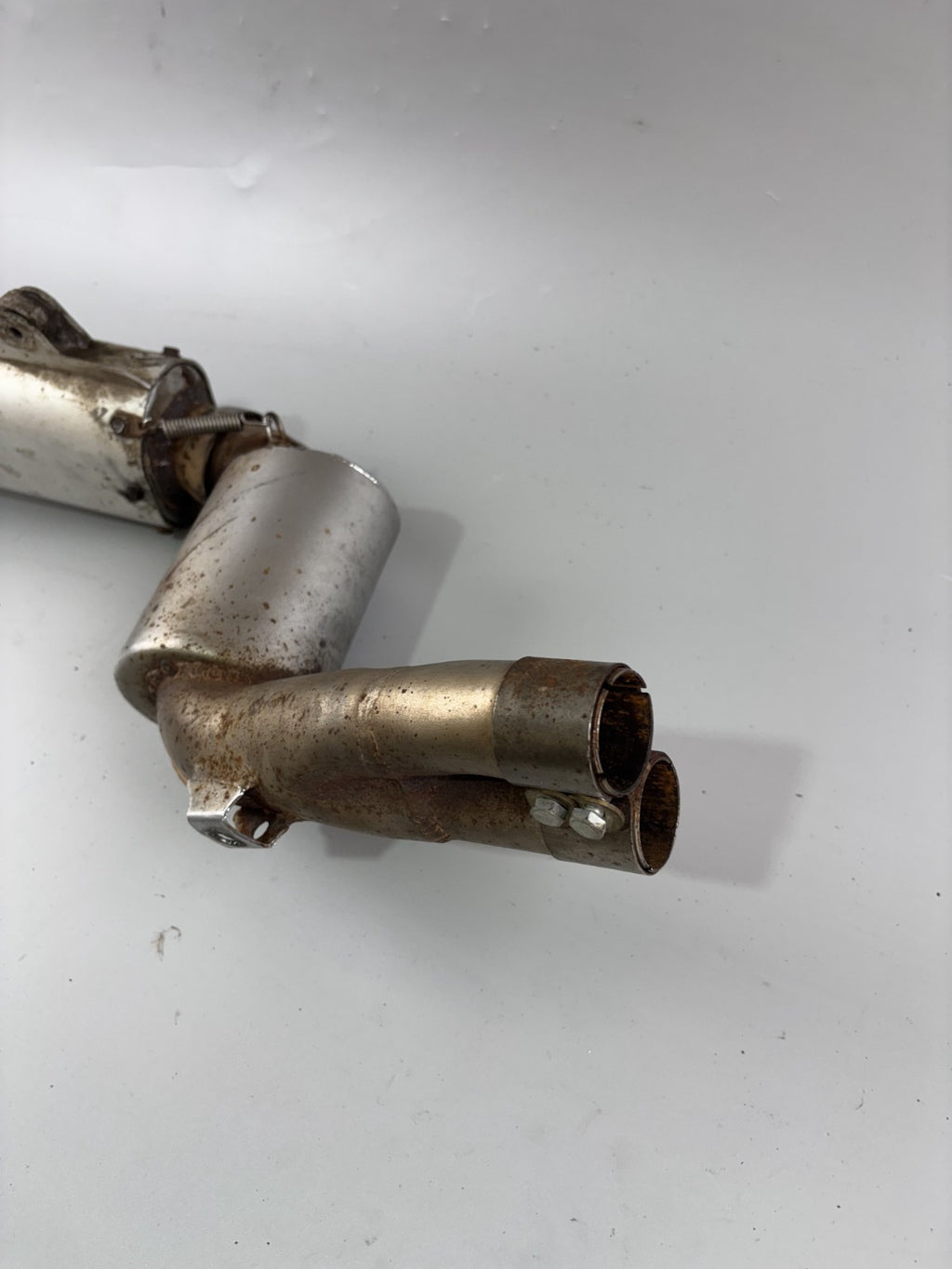 KTM LC4 620 SC Supercompetition Enduro Auspuff Sammler Exhaust Schalldämpfer