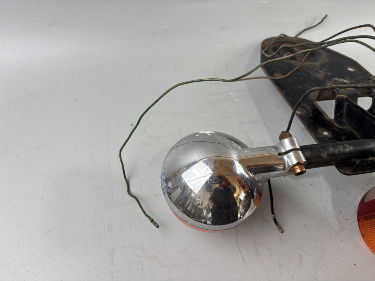 Honda GL1 GL1000 Goldwing Kennzeichenhalter Blinker Spritzschutz Fender Turn