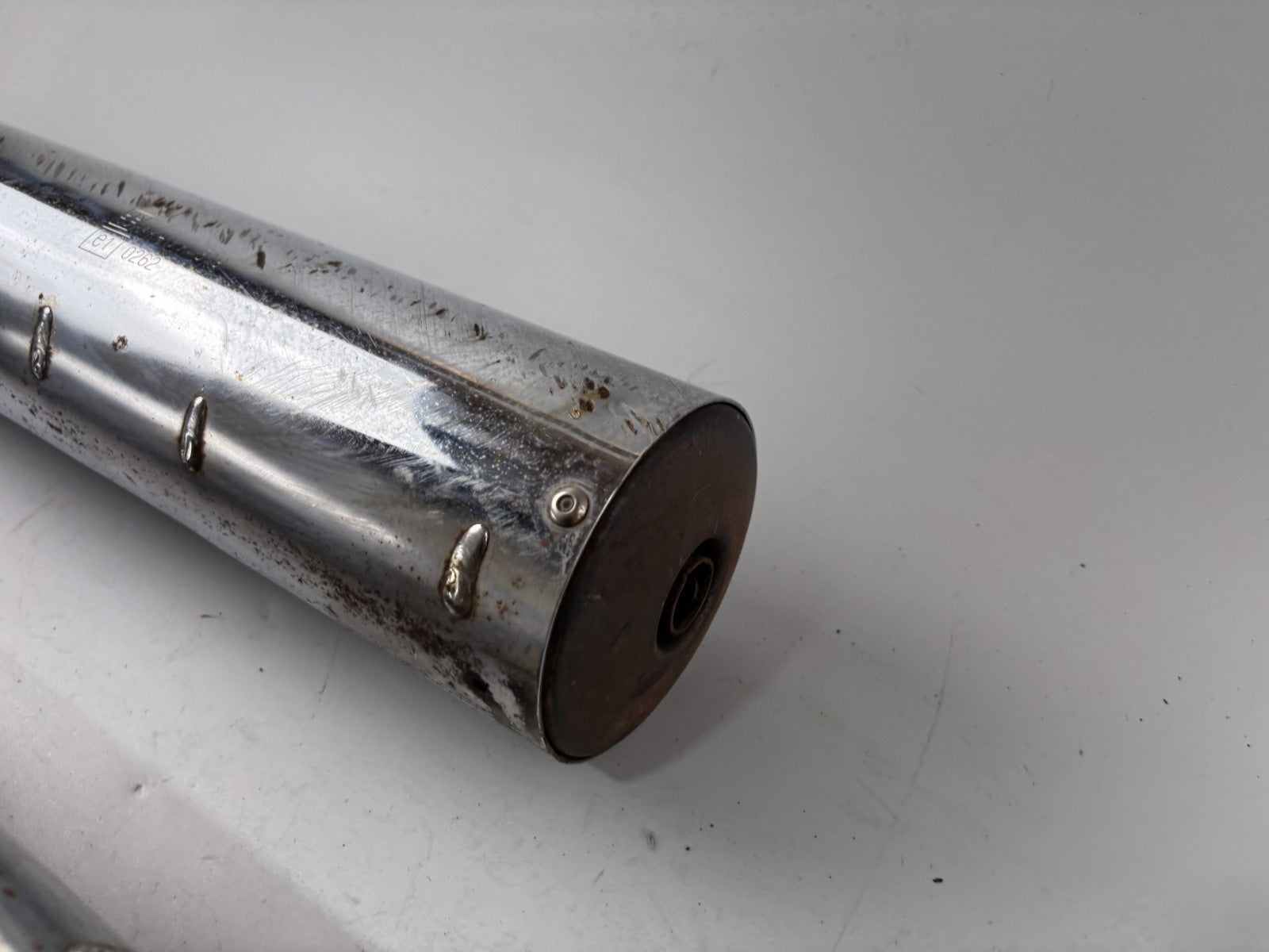 Kawasaki EX500D GPZ500S Auspuff Endtopf Exhaust Schalldämpfer