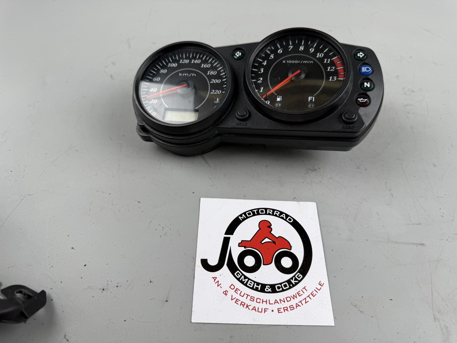 Kawasaki ER6F EX650A Tacho Speedometer DZM Drehzahlmesser Cockpit Instrumente