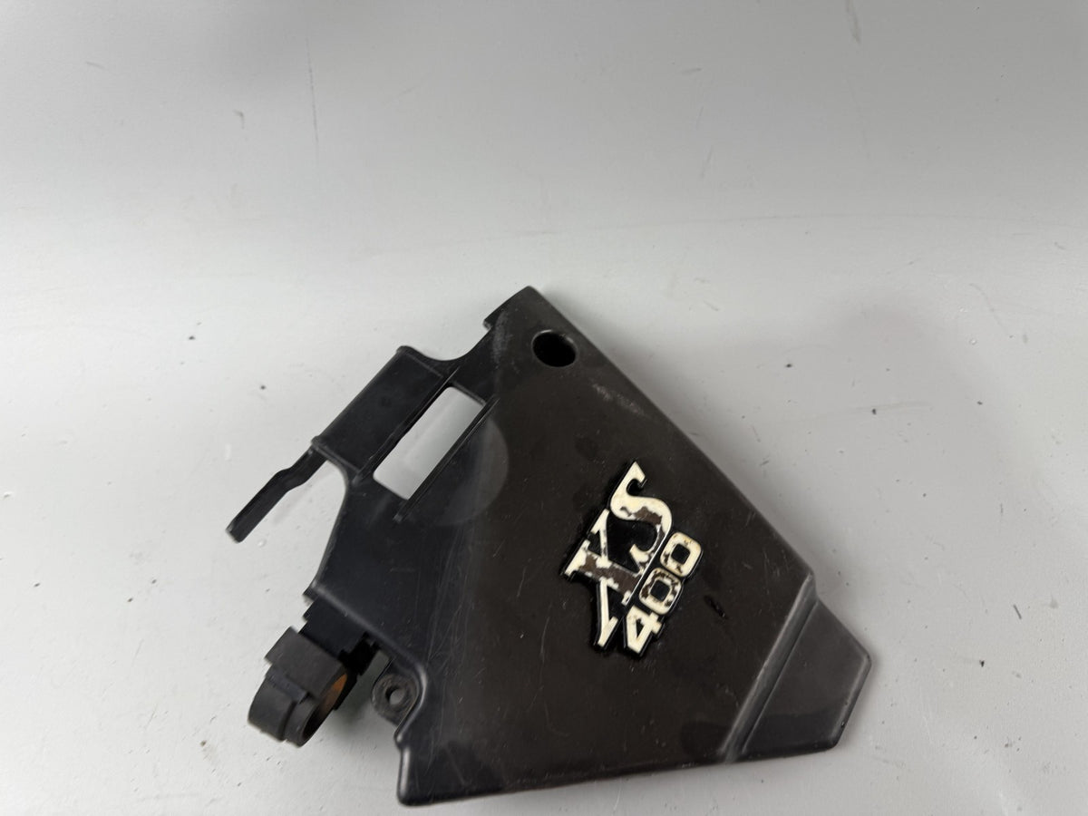 Yamaha XS 400 12E Seitendeckel Sidecover Seitenteil Abdeckung Deckel Cover