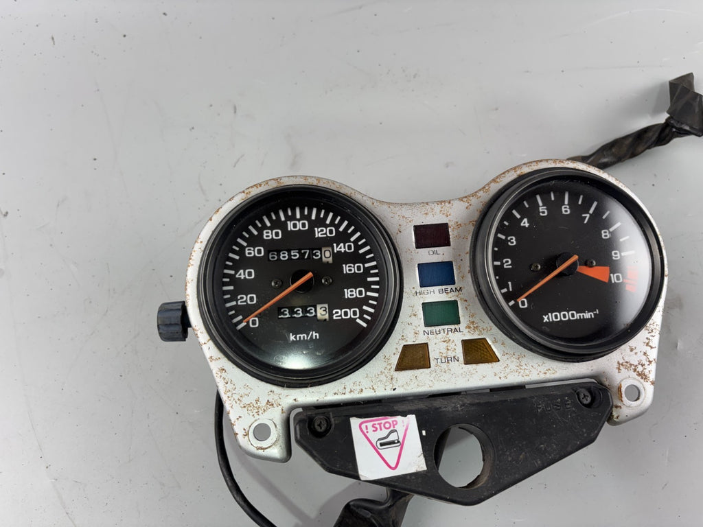 Honda CB450S PC17 Tacho Cockpit Instrumente DZM Drehzahlmesser Speedometer