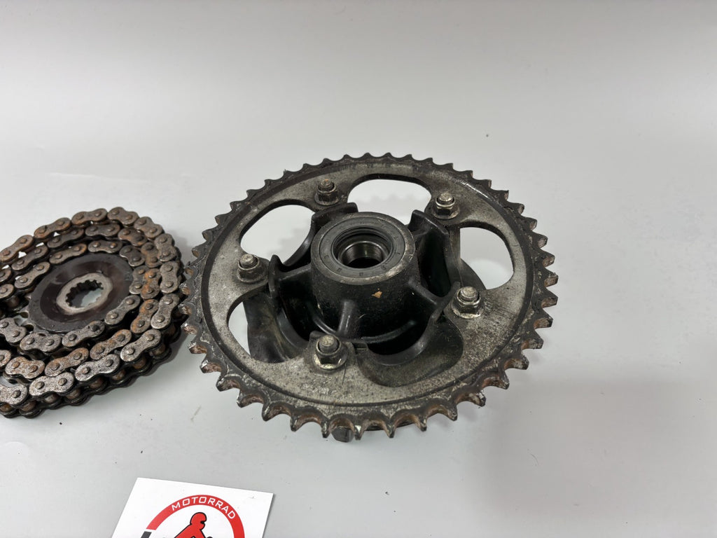 Triumph Daytona 955i T595 N 2002 Kettenkit Kettensatz Chain Antrieb Ritzel