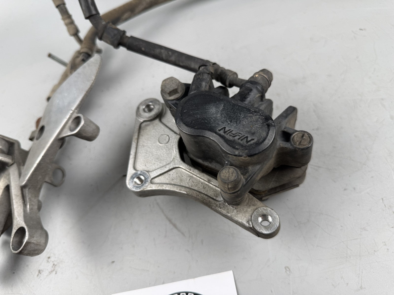Honda VFR750 F RC36/1 Bremsanlage Brake Bremse hinten back Sattel Pumpe