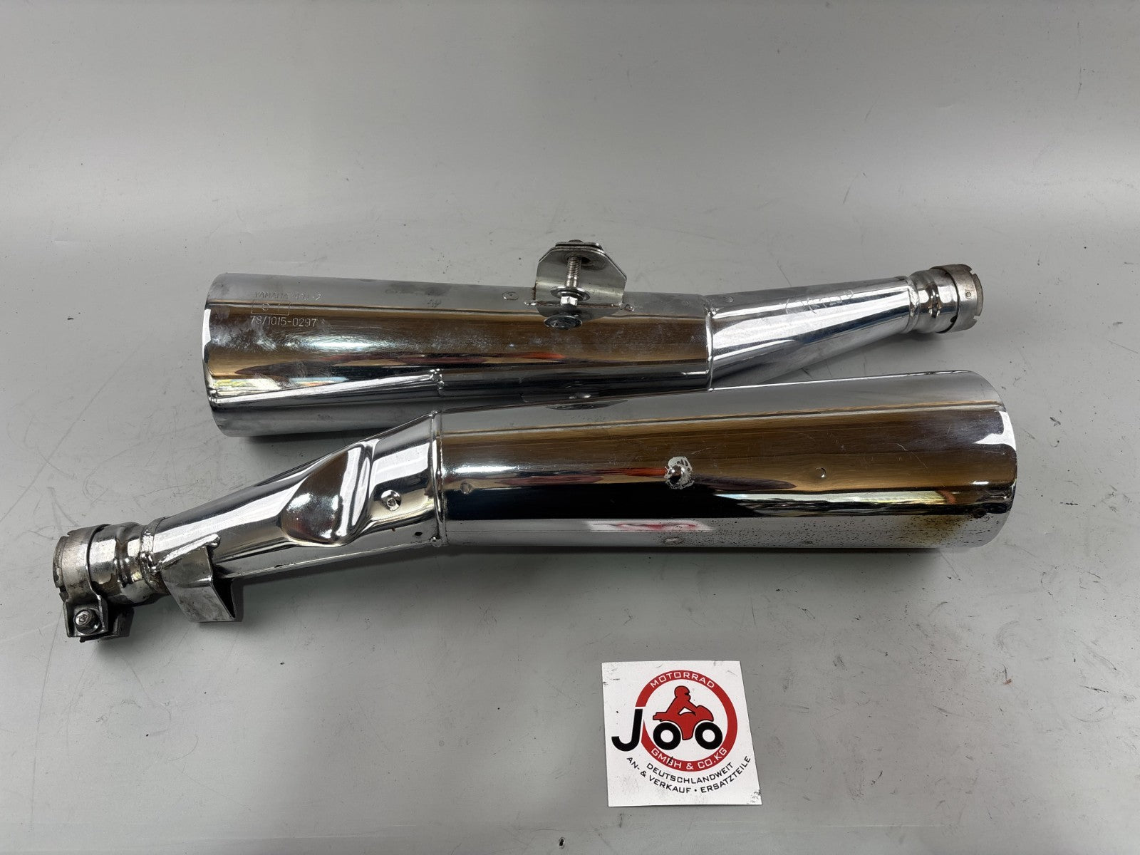 Yamaha XJR1200 4PU Auspuff Exhaust Endtöpfe Schalldämpfer