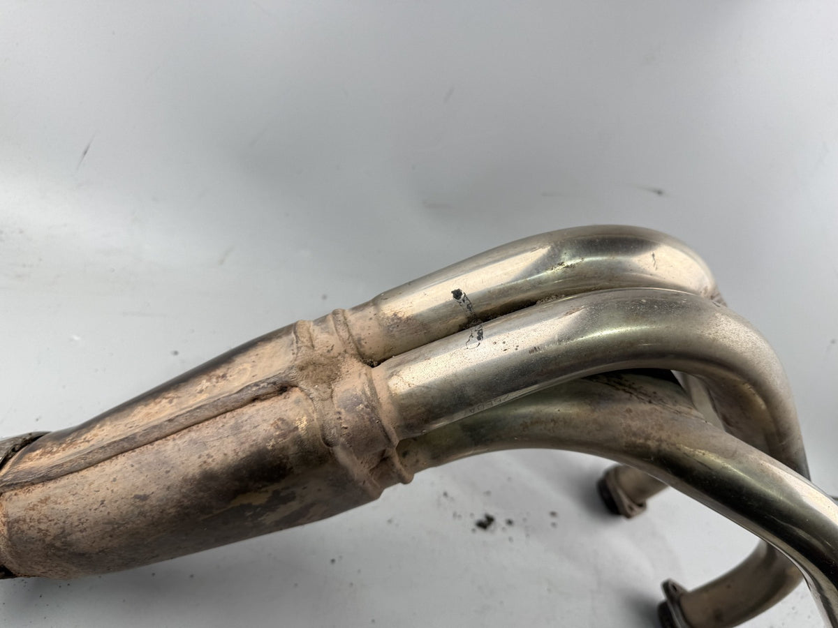 Suzuki GSX 750 AE Inazuma Krümmer Downpipe Exhaust Auspuff Motor Engine