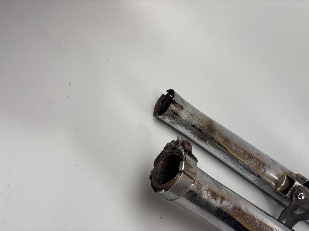 Yamaha XS400 2A2 Auspuff Endtopf Schalldämpfer Exhaust