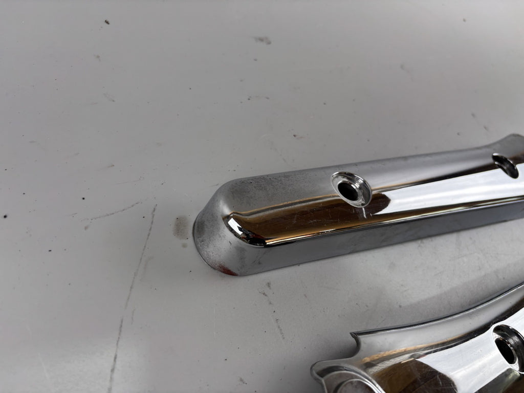 Kawasaki BN125A EL125 Eliminator Chromedeckel Abdeckung Cover Verkleidung hinten
